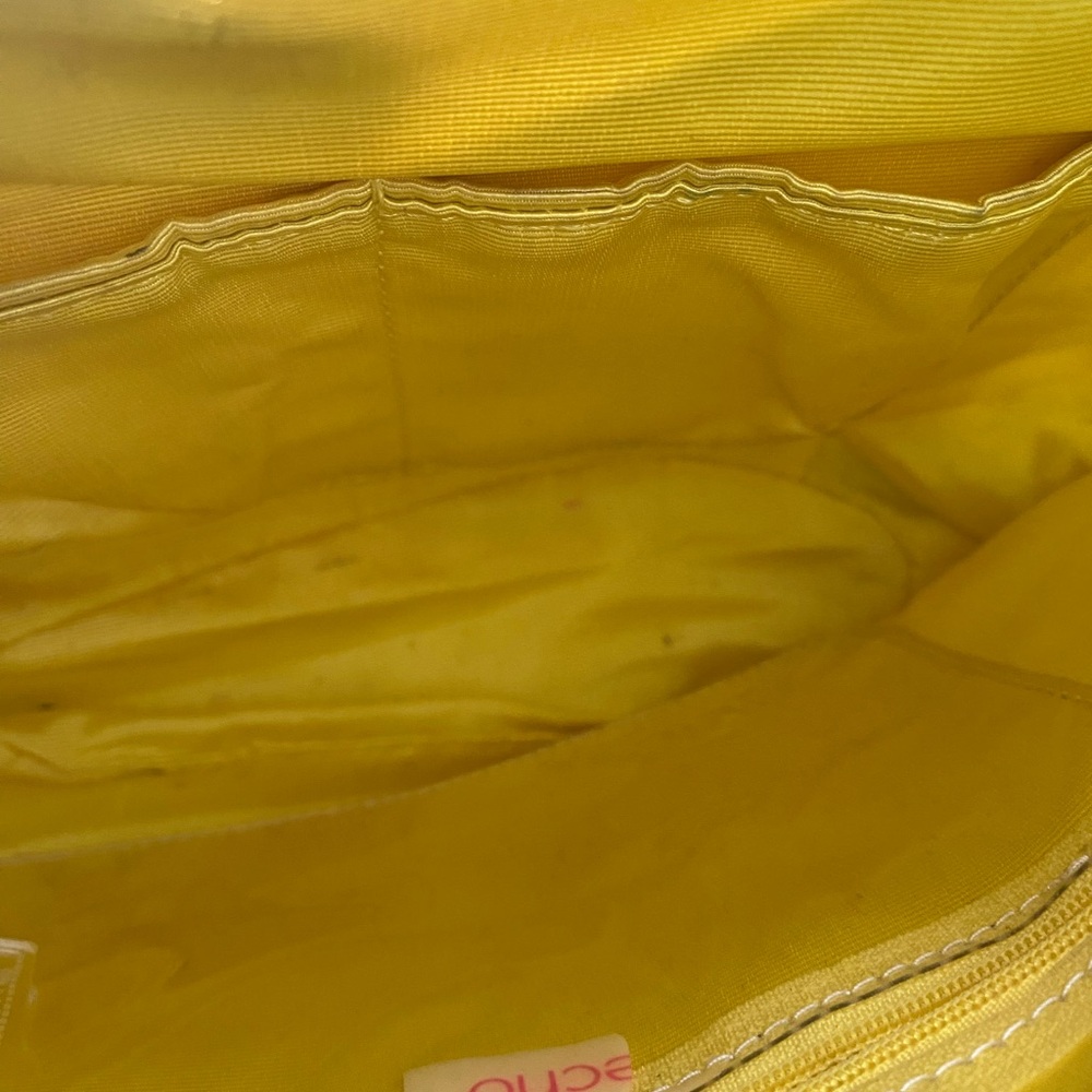 Echo Black /Cream Geometric Pattern Bag Lined In … - image 5